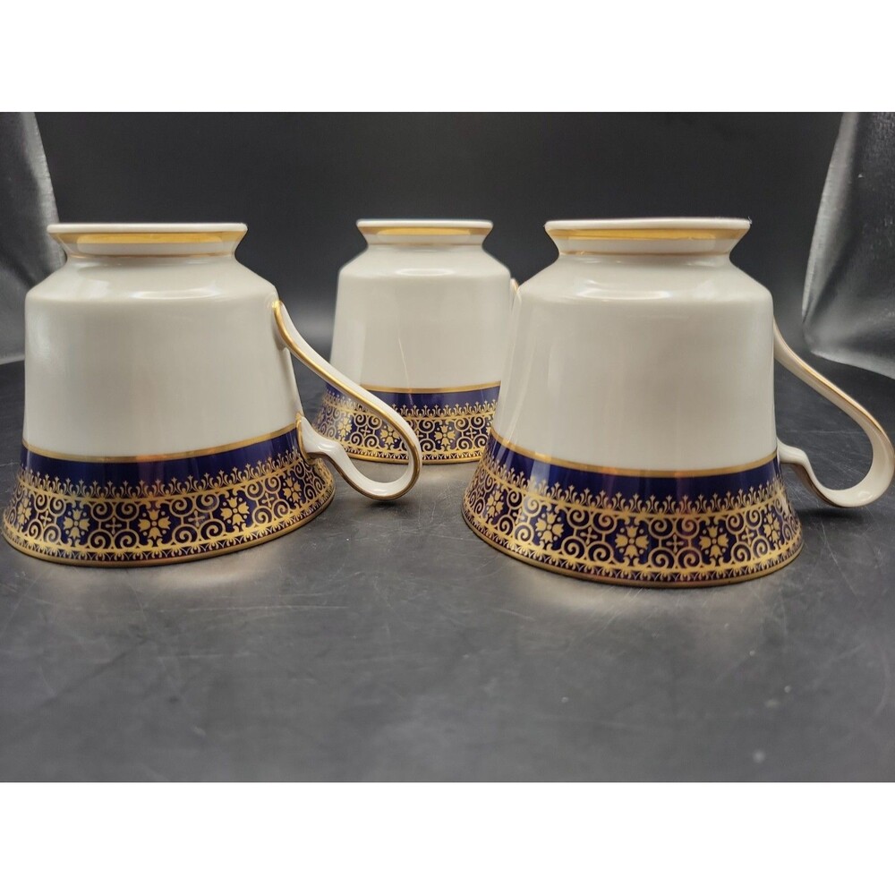 Noritake Ivory China Tea Cups Aristocrat Collection 3 Tea/Coffee Cups  #7903